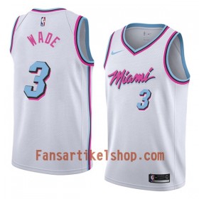NBA Miami Heat Trikot Dwyane Wade 3 Nike City Edition Swingman - Herren